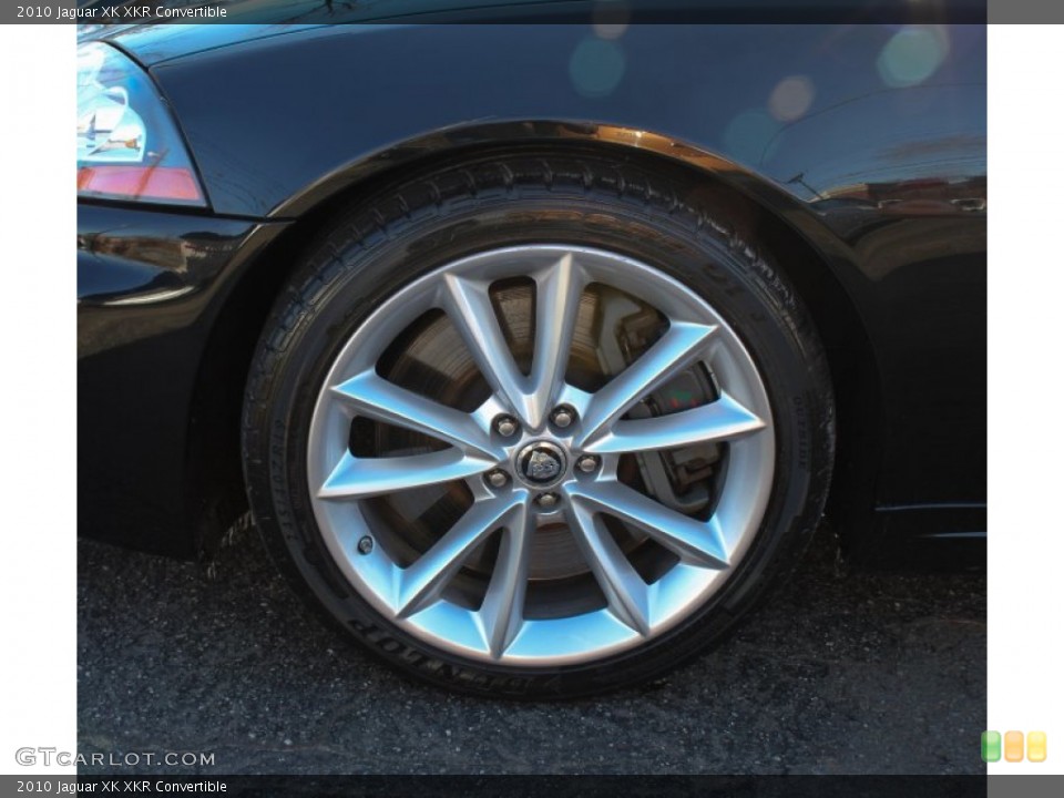 2010 Jaguar XK XKR Convertible Wheel and Tire Photo #76343517
