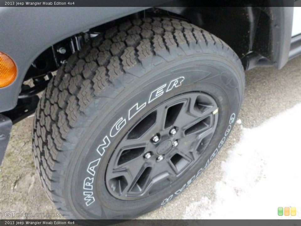 2013 Jeep Wrangler Moab Edition 4x4 Wheel and Tire Photo #76343633