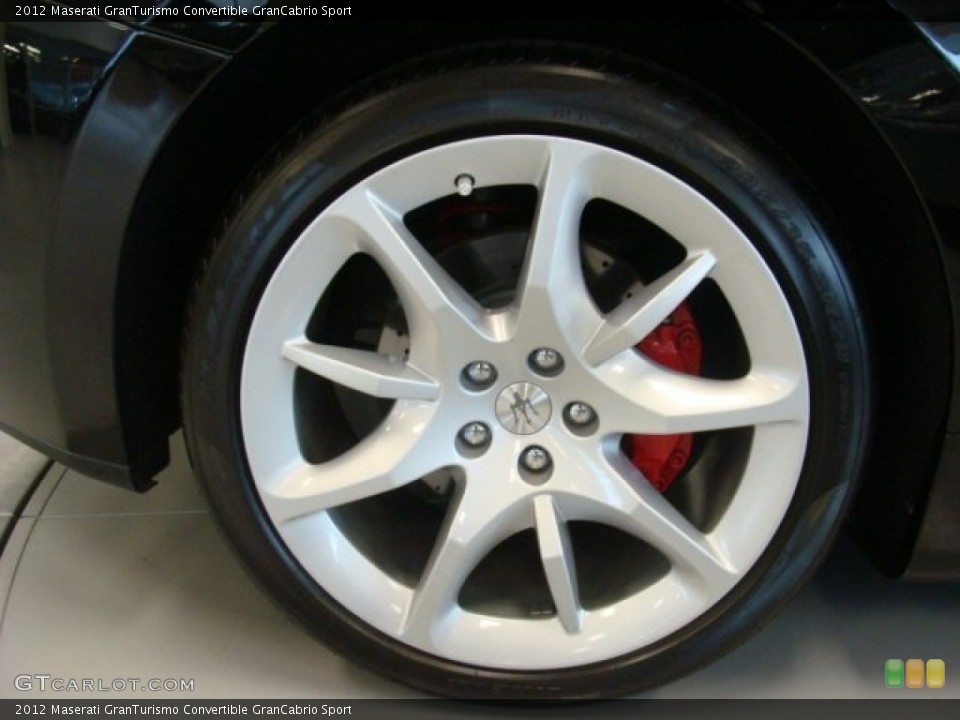 2012 Maserati GranTurismo Convertible GranCabrio Sport Wheel and Tire Photo #76344287