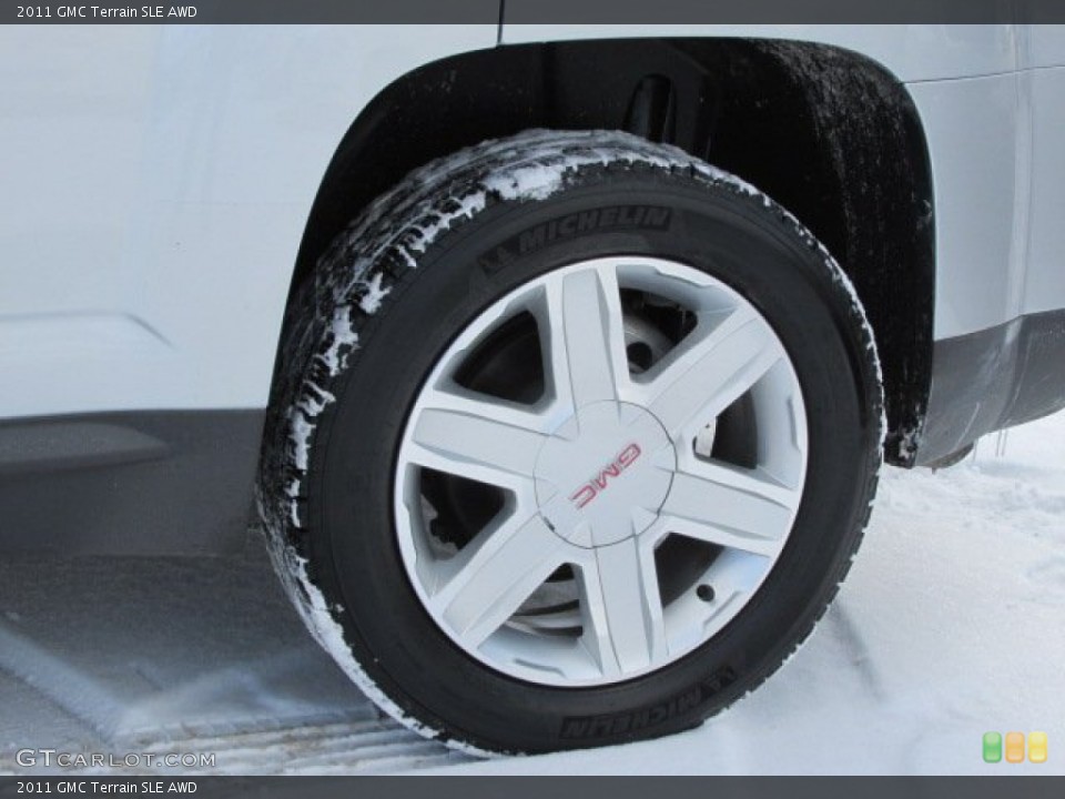2011 GMC Terrain SLE AWD Wheel and Tire Photo #76348930
