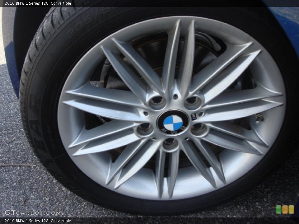 2010 BMW 1 Series 128i Convertible Wheel and Tire Photo #76354762