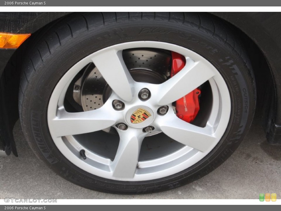 2006 Porsche Cayman S Wheel and Tire Photo #76358368