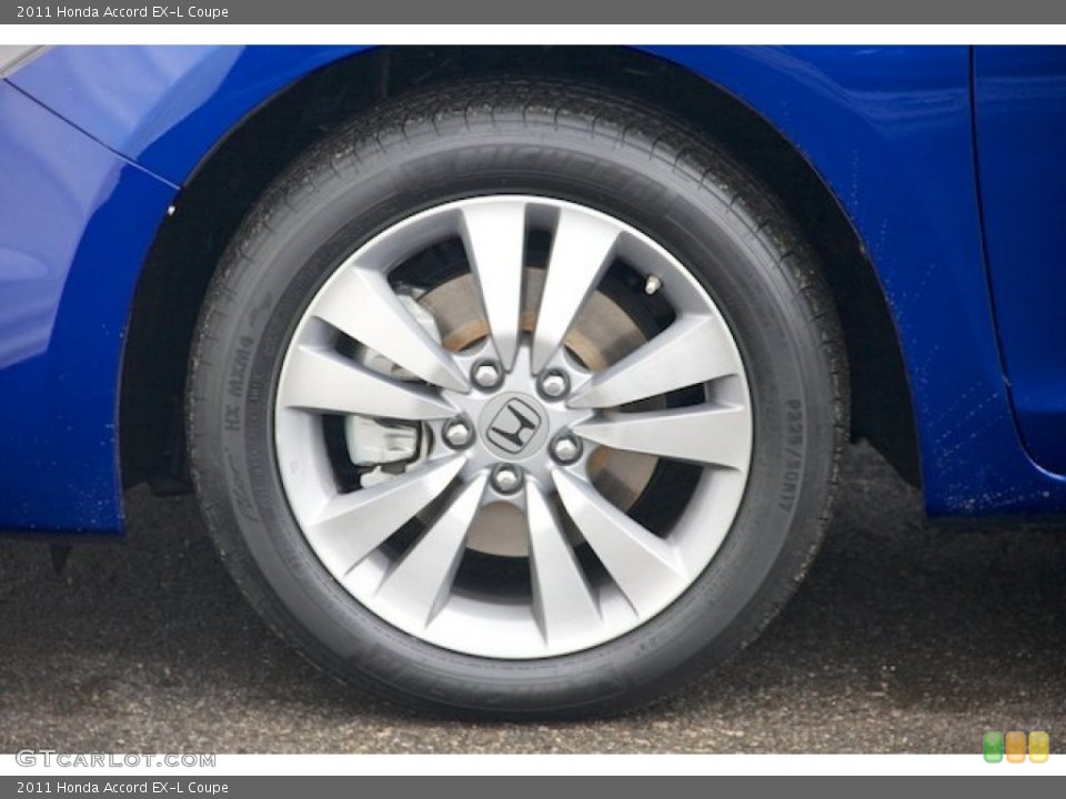 2011 Honda Accord EX-L Coupe Wheel and Tire Photo #76359058