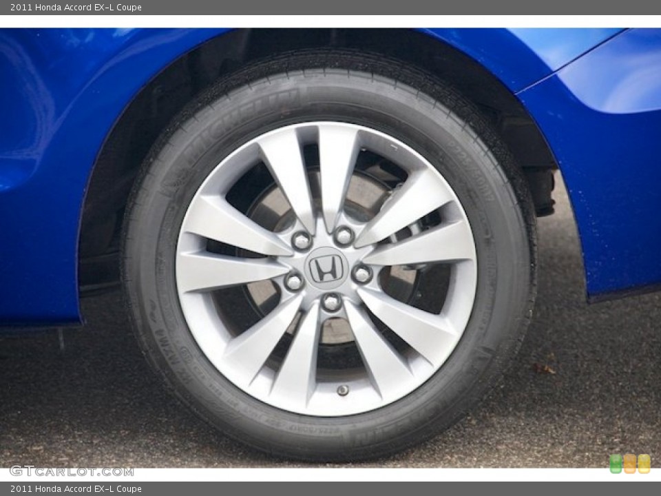 2011 Honda Accord EX-L Coupe Wheel and Tire Photo #76359067