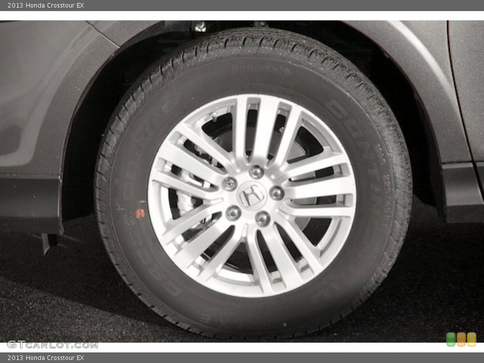 2013 Honda Crosstour EX Wheel and Tire Photo #76359543
