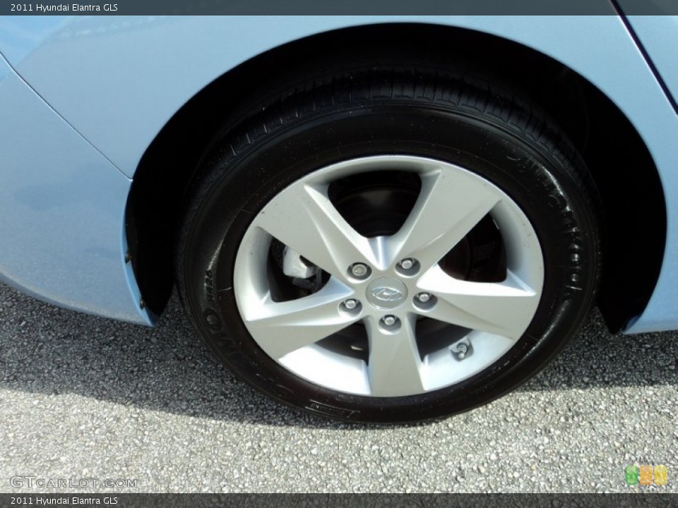 2011 Hyundai Elantra GLS Wheel and Tire Photo #76361128