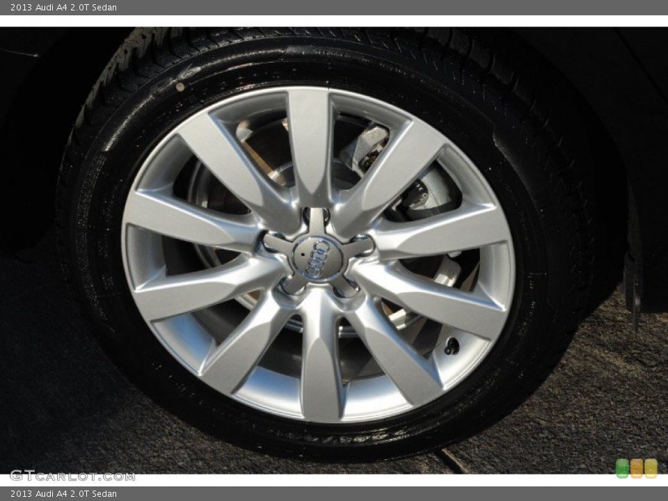 2013 Audi A4 2.0T Sedan Wheel and Tire Photo #76362424