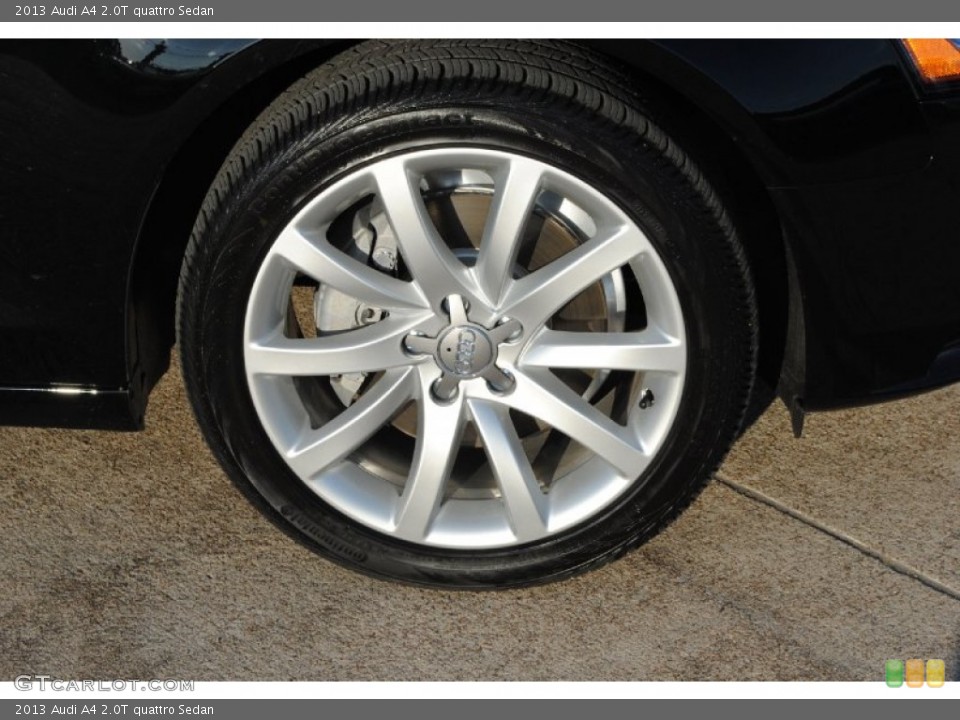 2013 Audi A4 2.0T quattro Sedan Wheel and Tire Photo #76363414