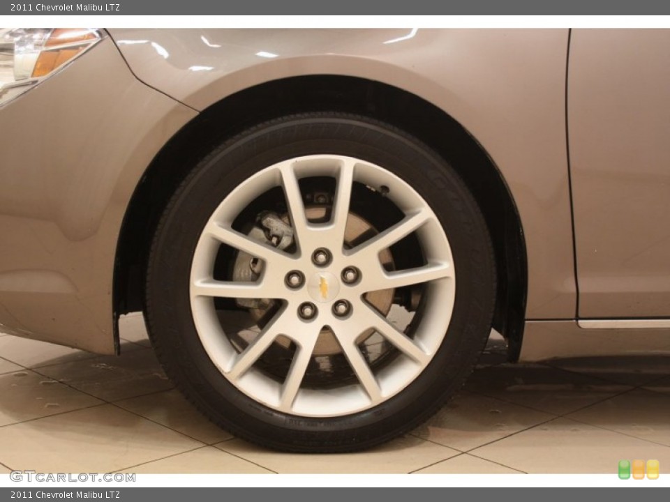 2011 Chevrolet Malibu LTZ Wheel and Tire Photo #76364122