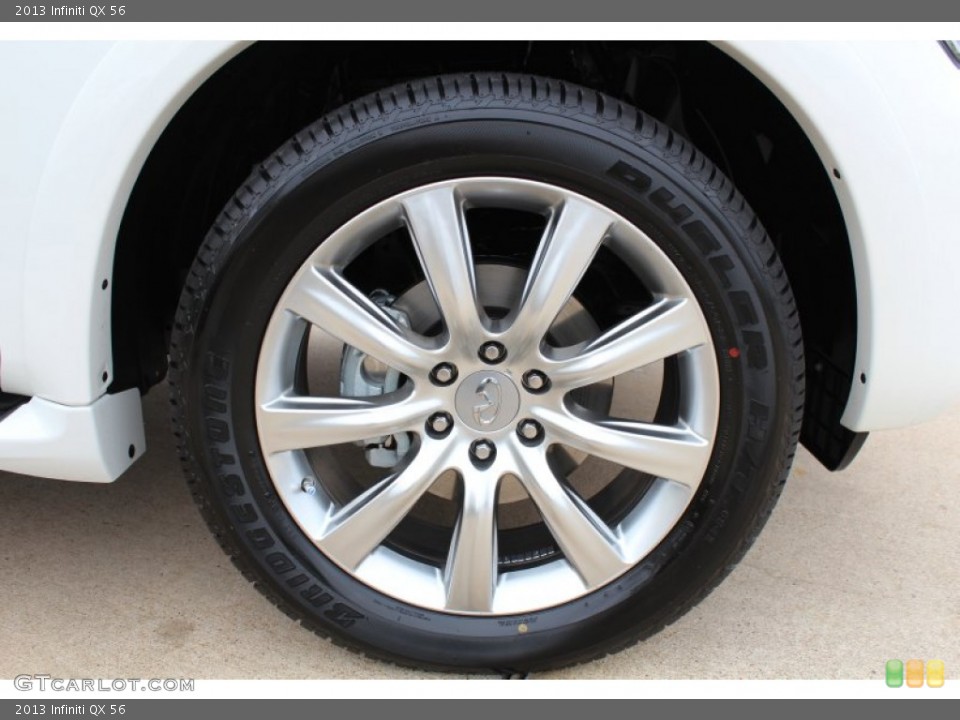 2013 Infiniti QX 56 Wheel and Tire Photo #76365430