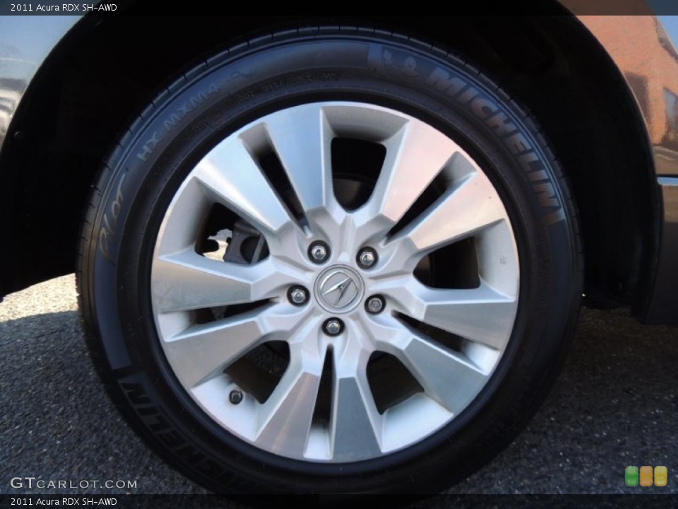 2011 Acura RDX SH-AWD Wheel and Tire Photo #76369576