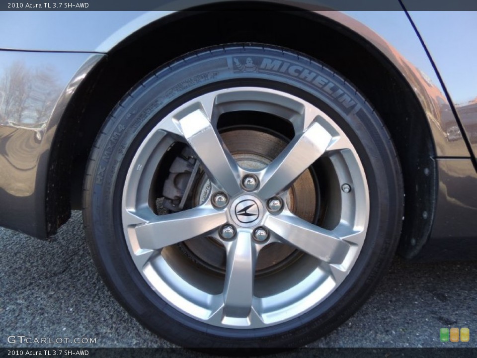 2010 Acura TL 3.7 SH-AWD Wheel and Tire Photo #76371586