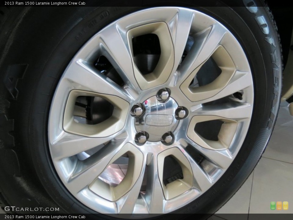 2013 Ram 1500 Laramie Longhorn Crew Cab Wheel and Tire Photo #76372926