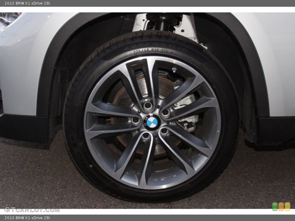 2013 BMW X1 xDrive 28i Wheel and Tire Photo #76377386