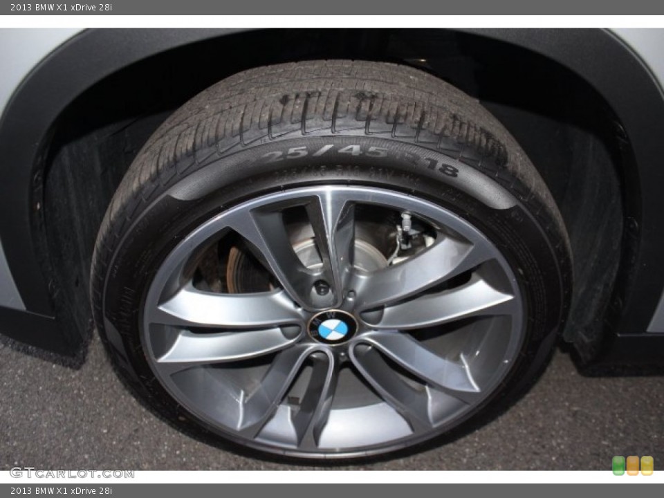 2013 BMW X1 xDrive 28i Wheel and Tire Photo #76377394