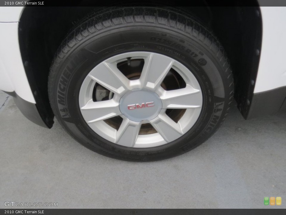 2010 GMC Terrain SLE Wheel and Tire Photo #76378489