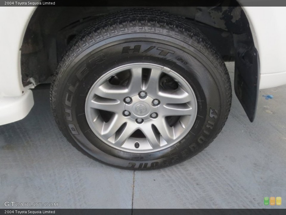 2004 Toyota Sequoia Limited Wheel and Tire Photo #76380799