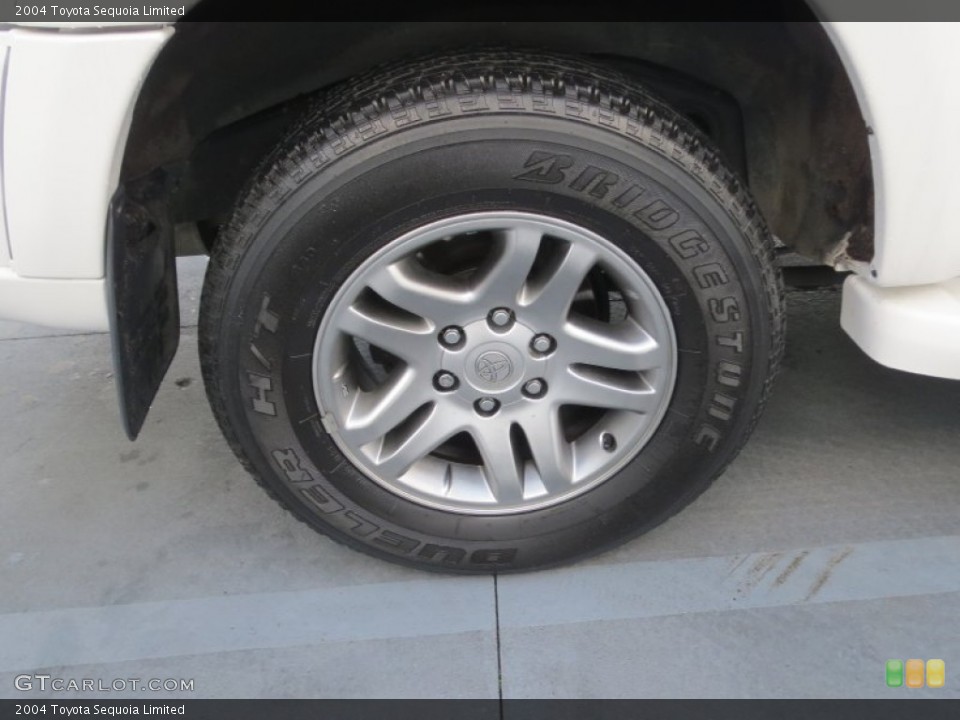 2004 Toyota Sequoia Limited Wheel and Tire Photo #76380812