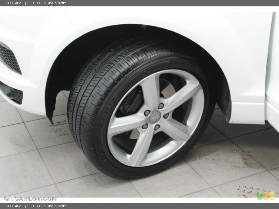 2011 Audi Q7 3.0 TFSI S line quattro Wheel and Tire Photo #76386043