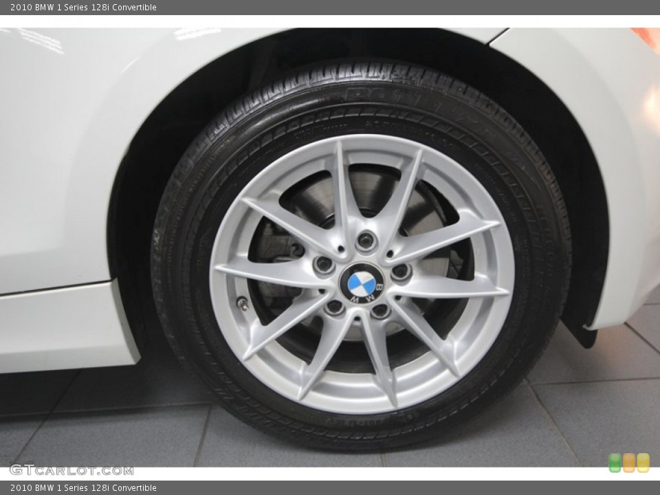 2010 BMW 1 Series 128i Convertible Wheel and Tire Photo #76387105