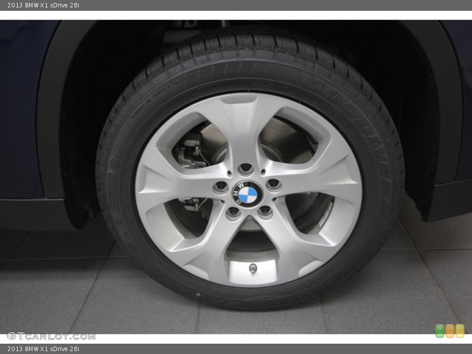 2013 BMW X1 sDrive 28i Wheel and Tire Photo #76388089