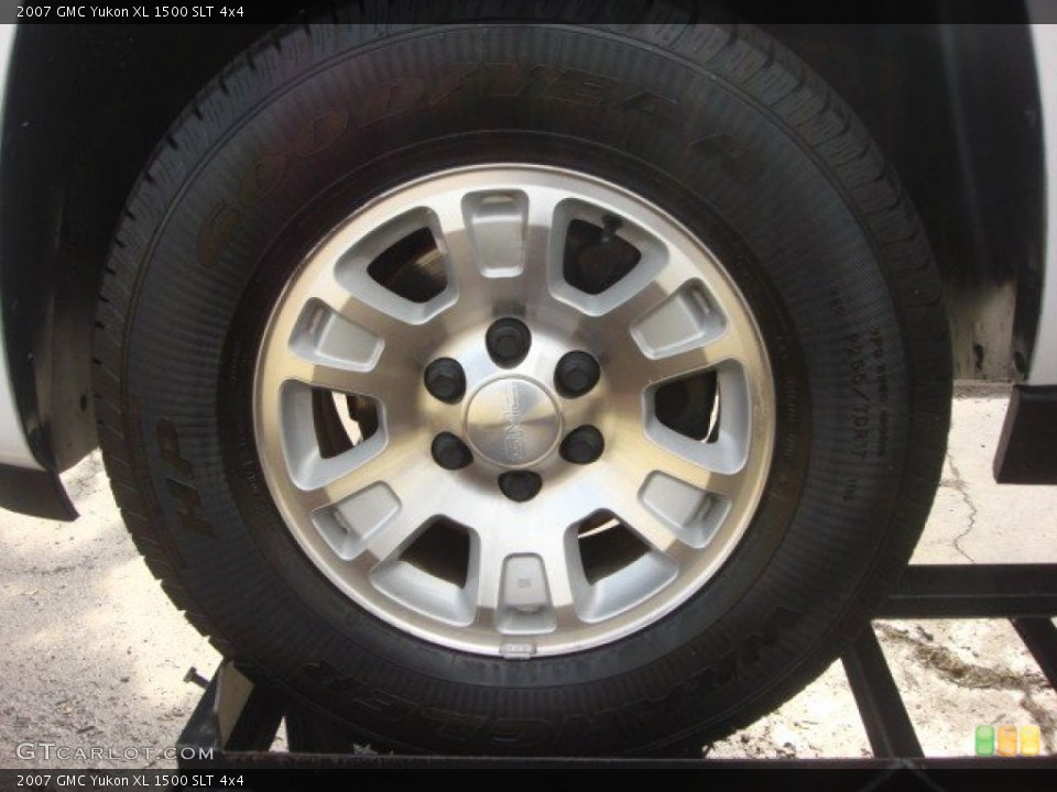 2007 GMC Yukon XL 1500 SLT 4x4 Wheel and Tire Photo #76390407