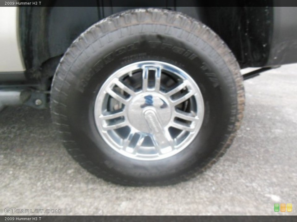 2009 Hummer H3 T Wheel and Tire Photo #76391415