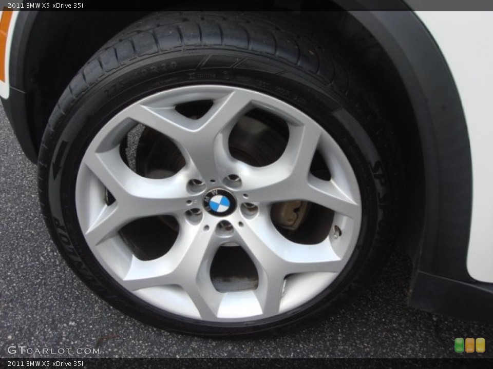 2011 BMW X5 xDrive 35i Wheel and Tire Photo #76391586