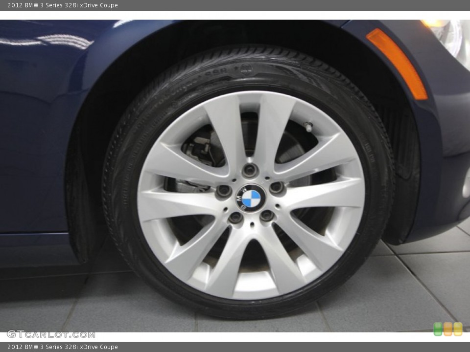 2012 BMW 3 Series 328i xDrive Coupe Wheel and Tire Photo #76391619