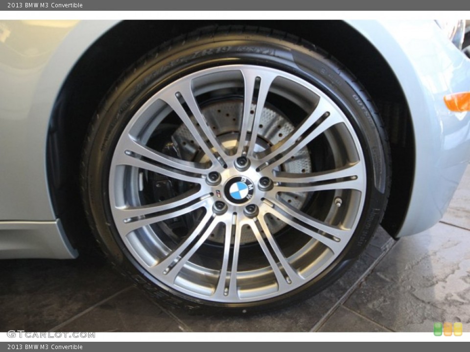 2013 BMW M3 Convertible Wheel and Tire Photo #76393391