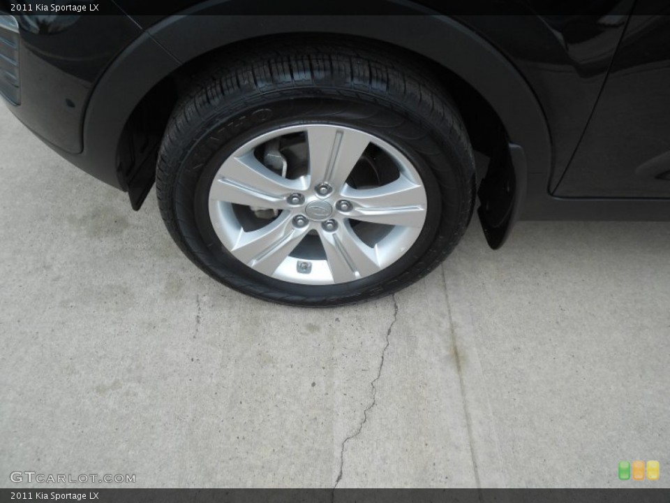 2011 Kia Sportage LX Wheel and Tire Photo #76397734