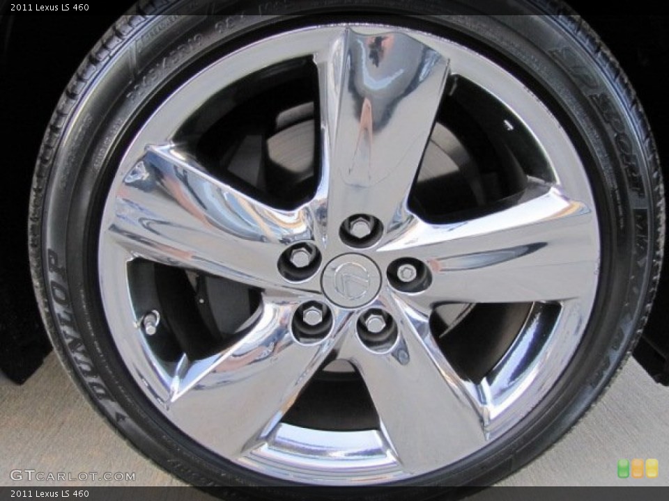 2011 Lexus LS 460 Wheel and Tire Photo #76400233