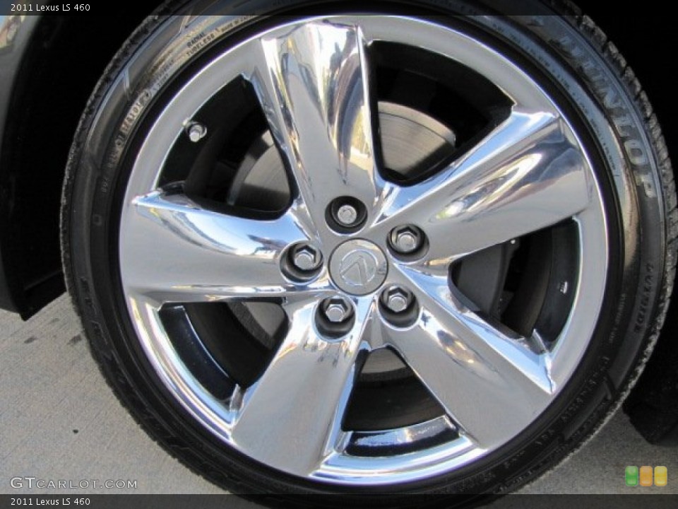 2011 Lexus LS 460 Wheel and Tire Photo #76400274
