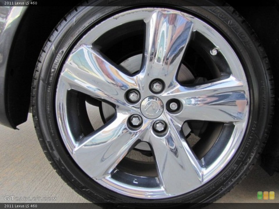 2011 Lexus LS 460 Wheel and Tire Photo #76400294
