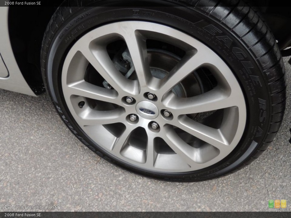 2008 Ford Fusion SE Wheel and Tire Photo #76405065