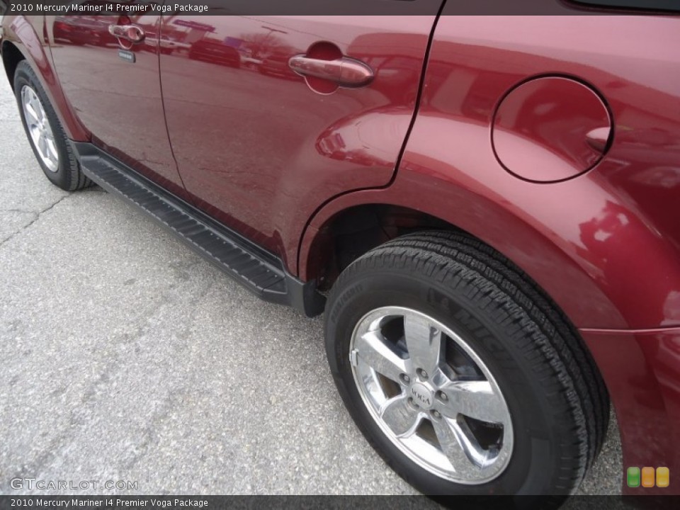 2010 Mercury Mariner I4 Premier Voga Package Wheel and Tire Photo #76407123