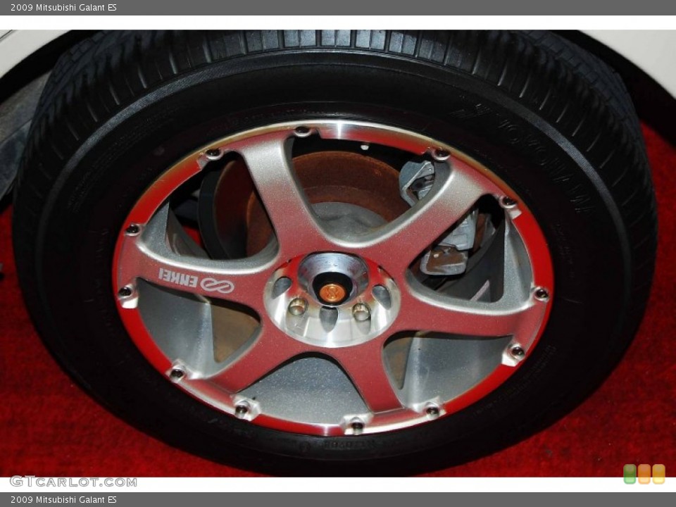 2009 Mitsubishi Galant Custom Wheel and Tire Photo #76412352