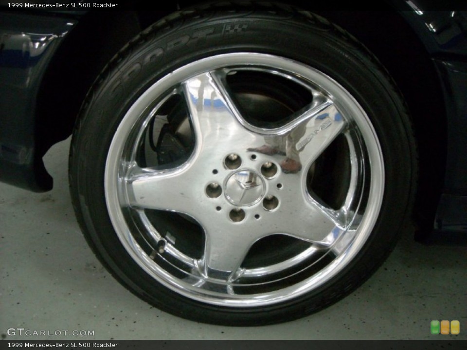 1999 Mercedes-Benz SL 500 Roadster Wheel and Tire Photo #76414958