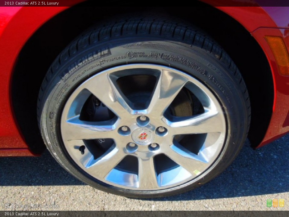 2013 Cadillac ATS 2.5L Luxury Wheel and Tire Photo #76415301