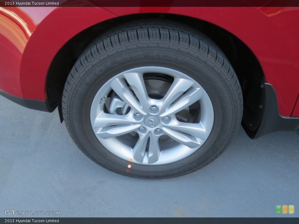 2013 Hyundai Tucson Limited Wheel and Tire Photo #76420301