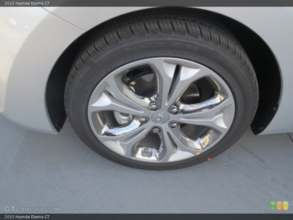 2013 Hyundai Elantra GT Wheel and Tire Photo #76421685