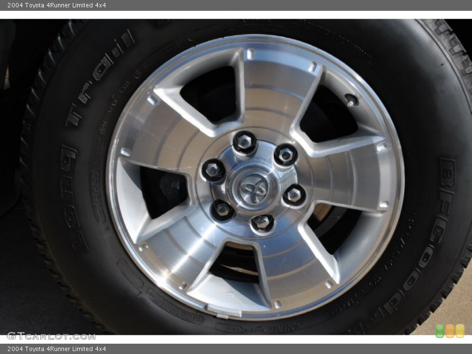 2004 Toyota 4Runner Limited 4x4 Wheel and Tire Photo #76433364