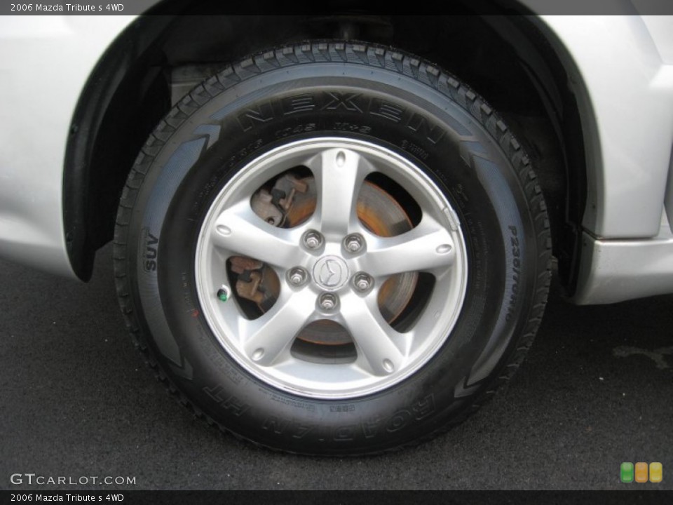2006 Mazda Tribute s 4WD Wheel and Tire Photo #76436269