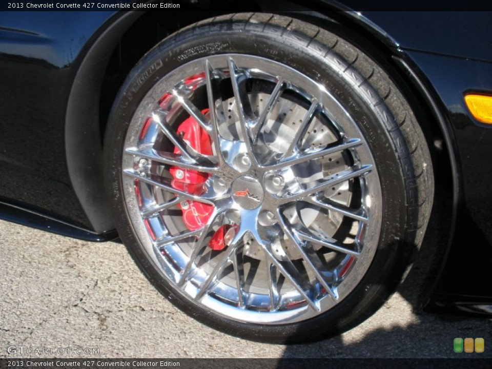 2013 Chevrolet Corvette 427 Convertible Collector Edition Wheel and Tire Photo #76439627