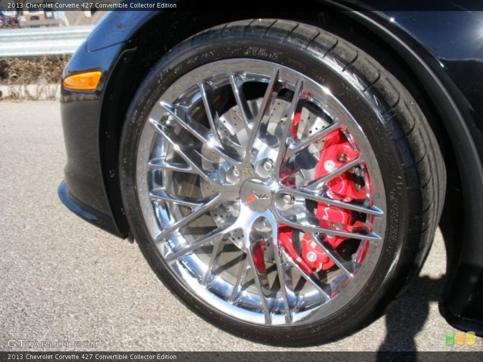 2013 Chevrolet Corvette 427 Convertible Collector Edition Wheel and Tire Photo #76439639