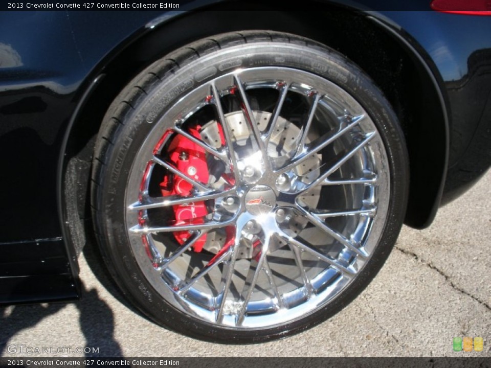 2013 Chevrolet Corvette 427 Convertible Collector Edition Wheel and Tire Photo #76439648