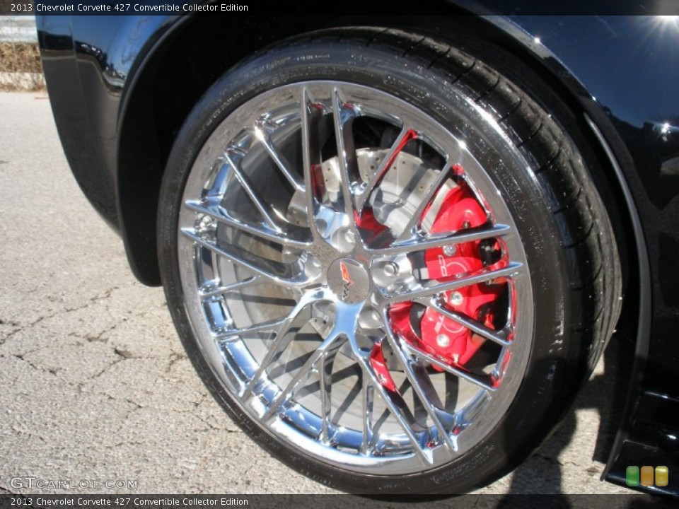 2013 Chevrolet Corvette 427 Convertible Collector Edition Wheel and Tire Photo #76439663