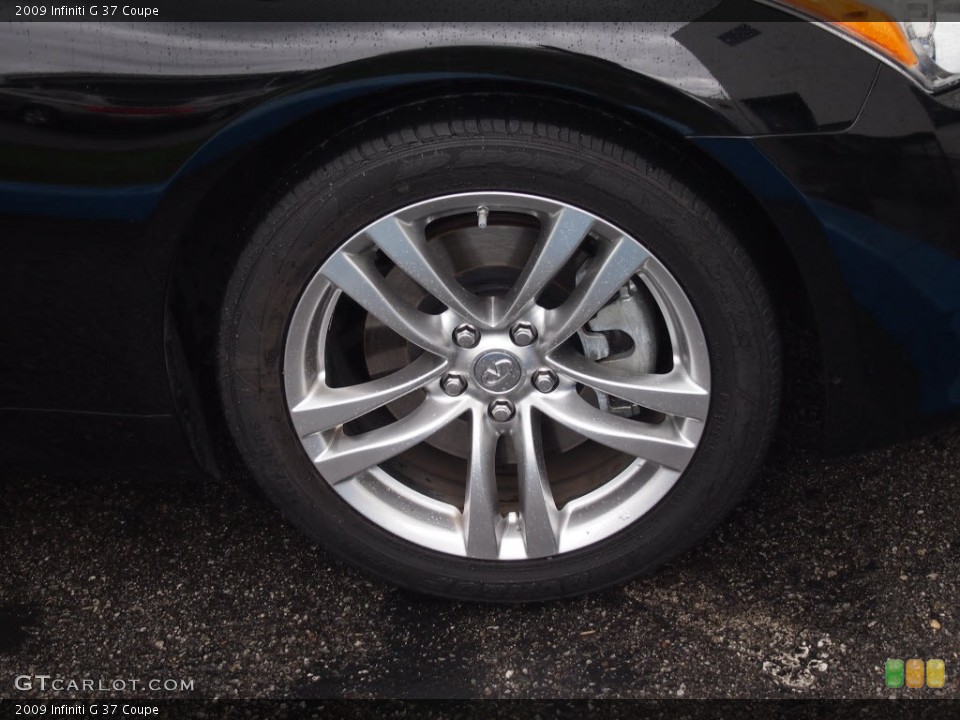 2009 Infiniti G 37 Coupe Wheel and Tire Photo #76440624