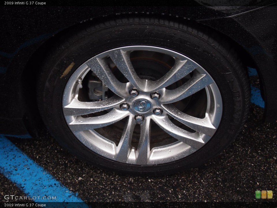 2009 Infiniti G 37 Coupe Wheel and Tire Photo #76440740