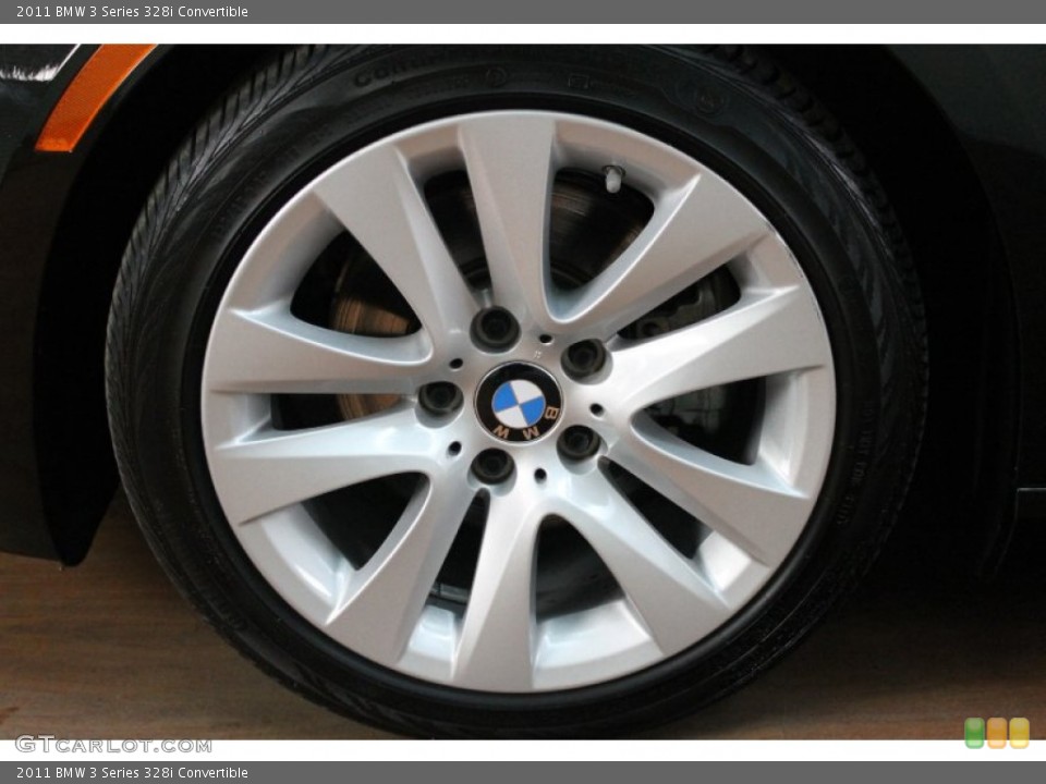 2011 BMW 3 Series 328i Convertible Wheel and Tire Photo #76446959